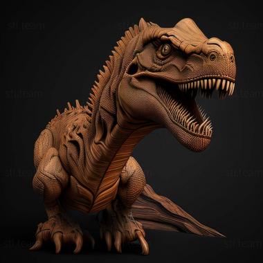 3D model Leonerasaurus (STL)